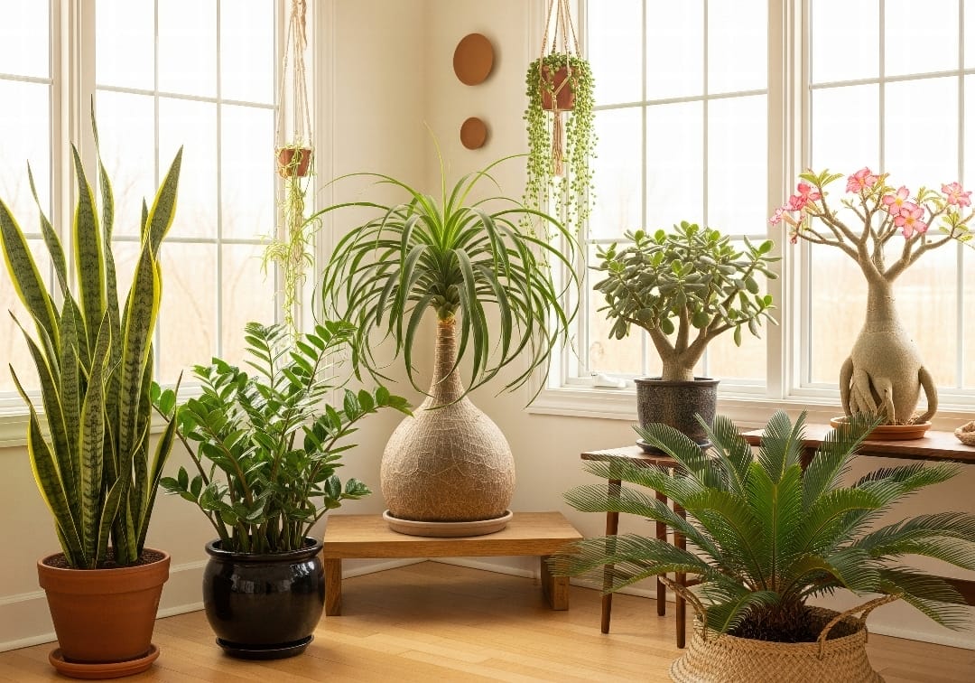 7 Houseplants That Love the Heat