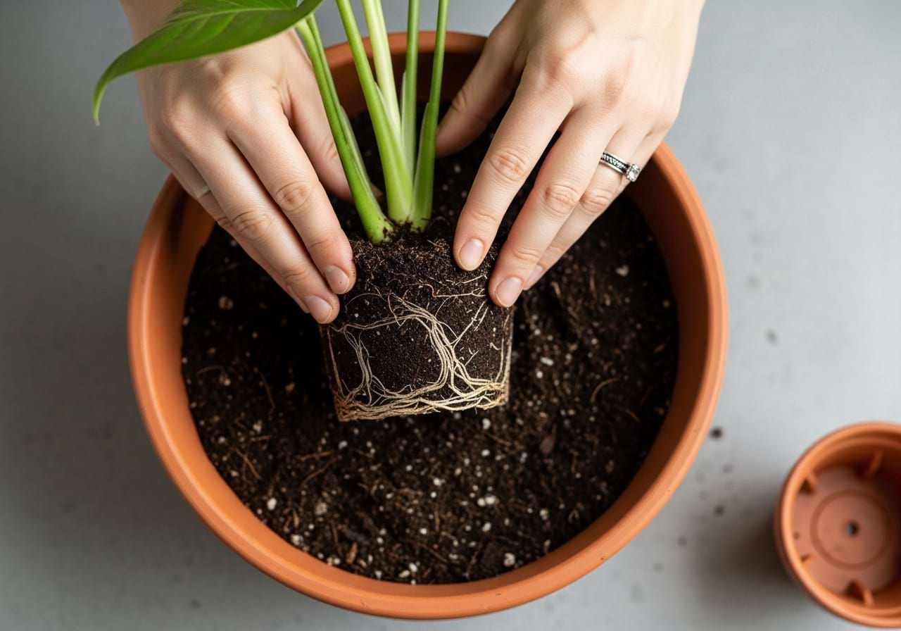 How to Repot a Houseplant Without Killing It (Step-by-Step Guide)