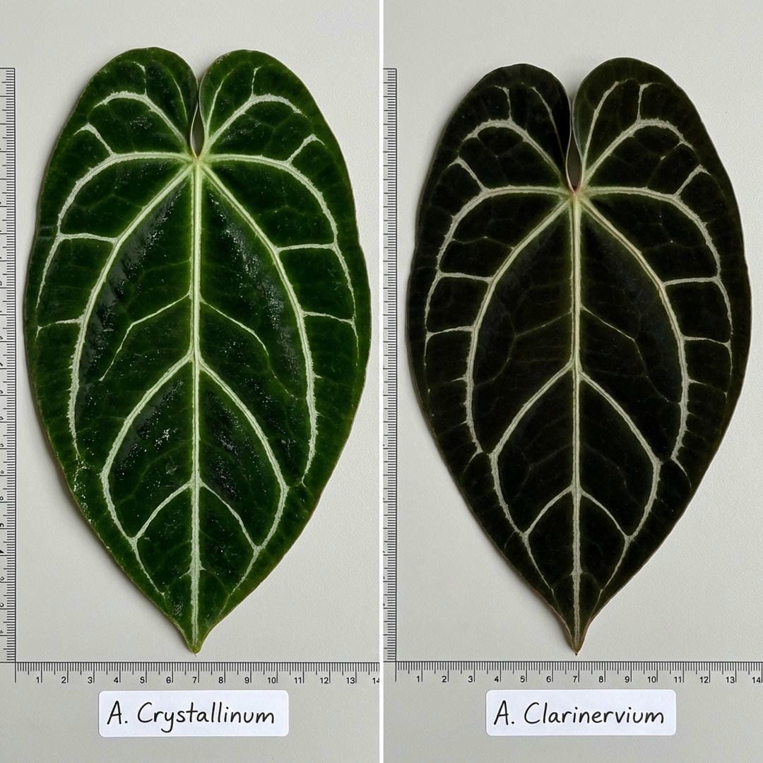 Comparison: Crystallinum vs Clarinervium