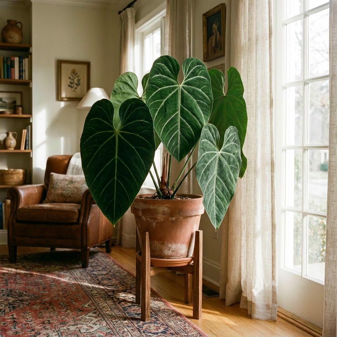 Complete Guide to Anthurium Magnificum Hybrid Care (Velvet Cardboard Anthurium)