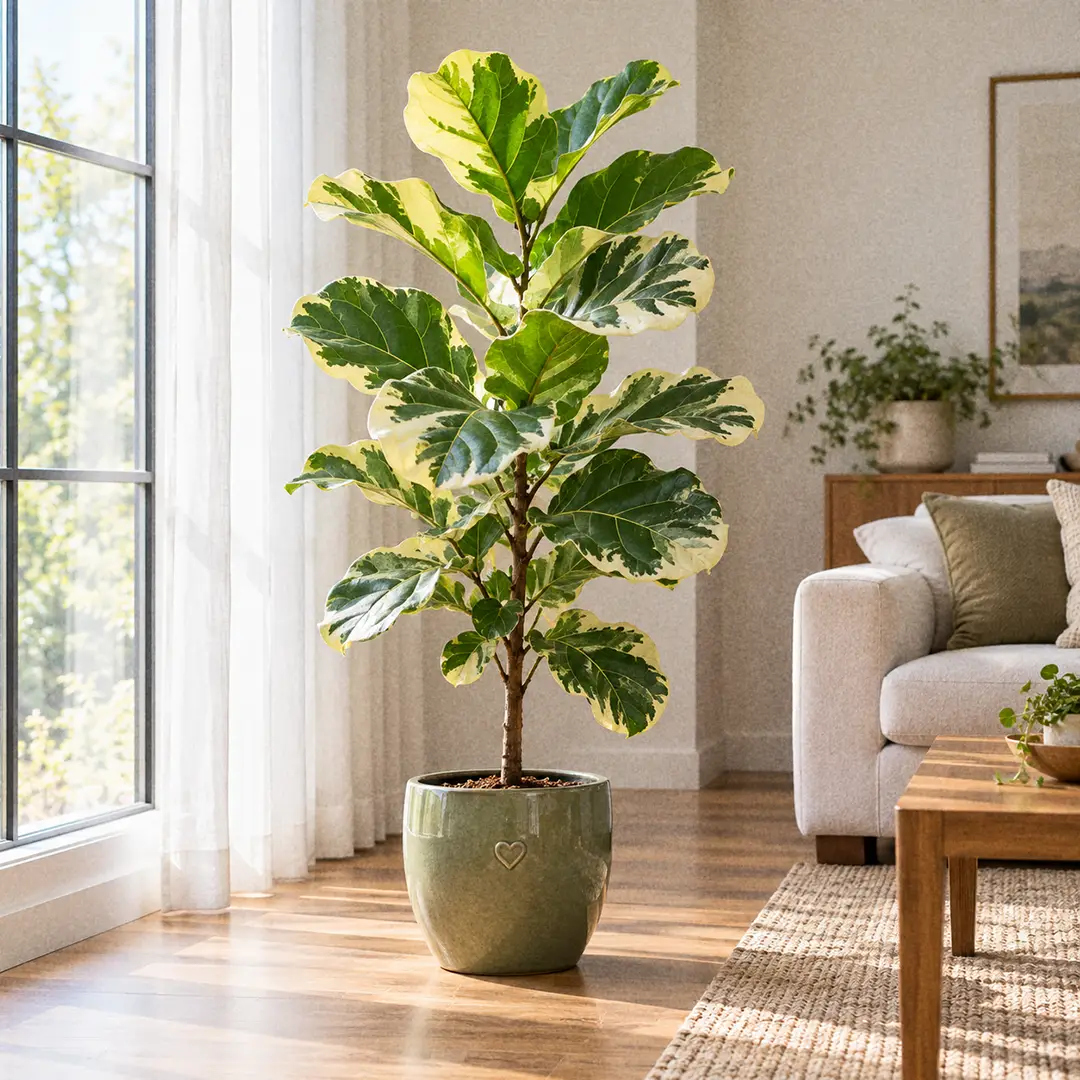 Complete Guide to Variegated Fiddle Leaf Fig Care and Growth