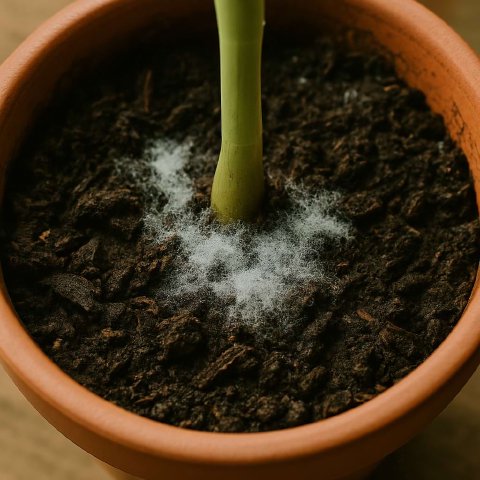 Why Is There White Mold on My Plant's Soil? Causes and Fixes